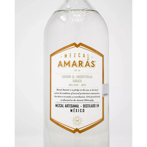 Amaras, Espadin, Mezcal Artesanal, 750ml