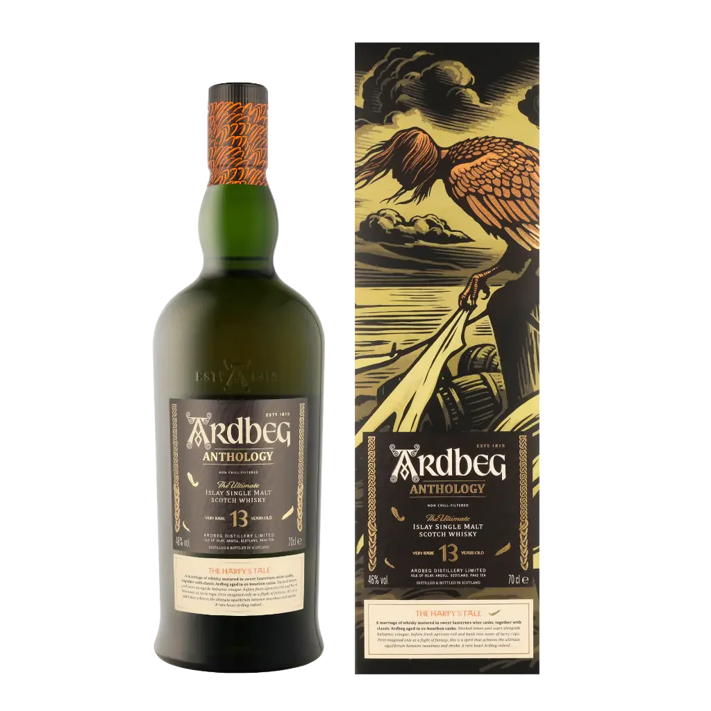 Ardbeg Anthology 13 Year Old The Harpy's Tale Ultimate Islay Single Malt Scotch Whisky 750ml