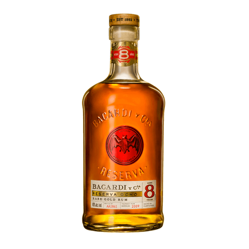Bacardi Rum Gold Reserva Ocho 8 Year