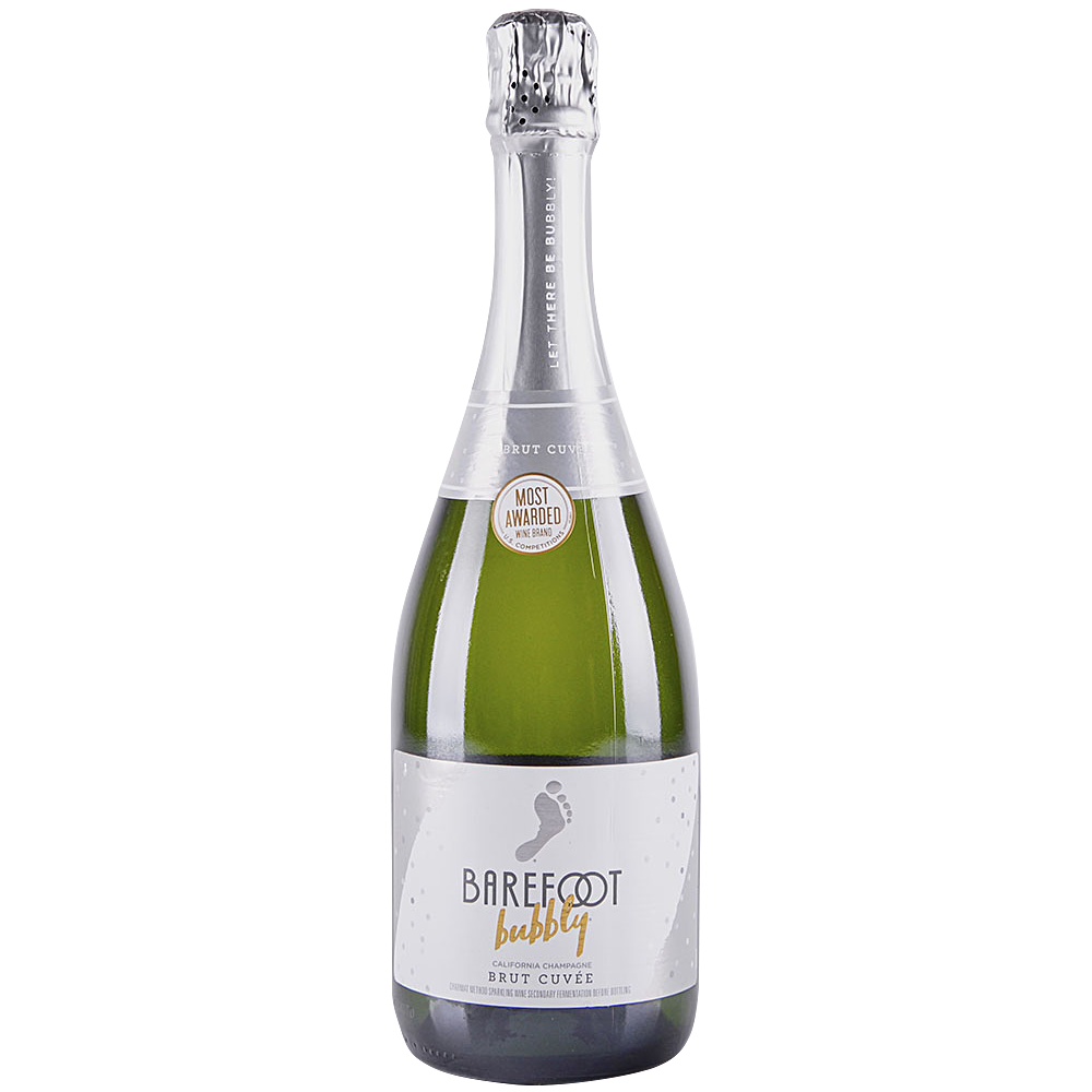Barefoot Bubbly Brut Cuvee 750 ML