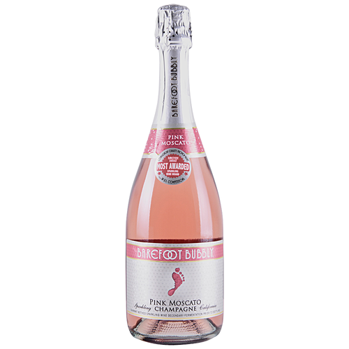 Barefoot Bubbly Pink Moscato 750 ML