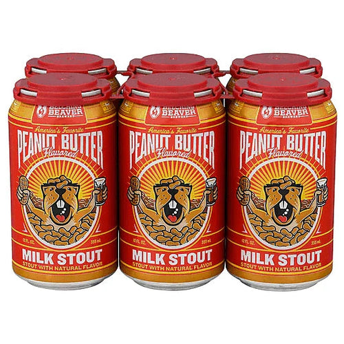 Beaver Brewery Peanut Butter Flavored Milk Stout 6-Pack (12 FL OZ Per Can)