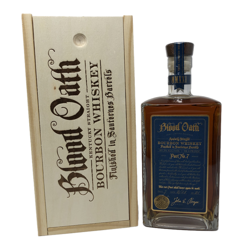 Blood Oath Pact No. 7 2021 Kentucky Straight Bourbon Whiskey 750 ml
