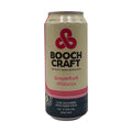 Boochcraft Organic Hard Kombucha Grapefruit Hibiscus (One Pint)
