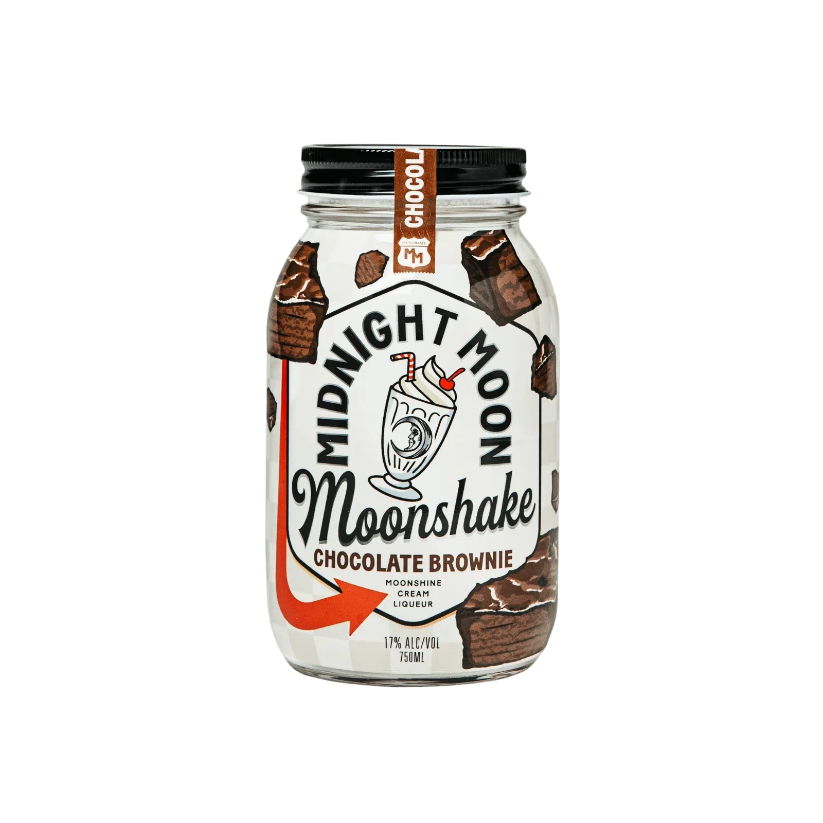 CHOCOLATE BROWNIE MOONSHAKE 750ml