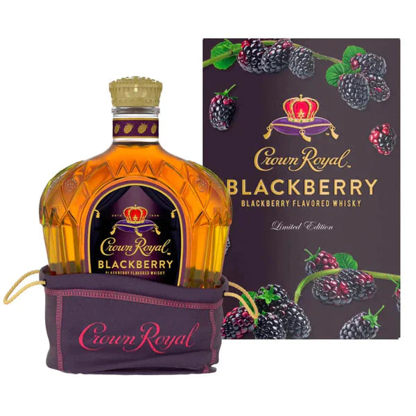 CROWN ROYAL BLACKBERRY FLAVORED WHISKY 750 ML