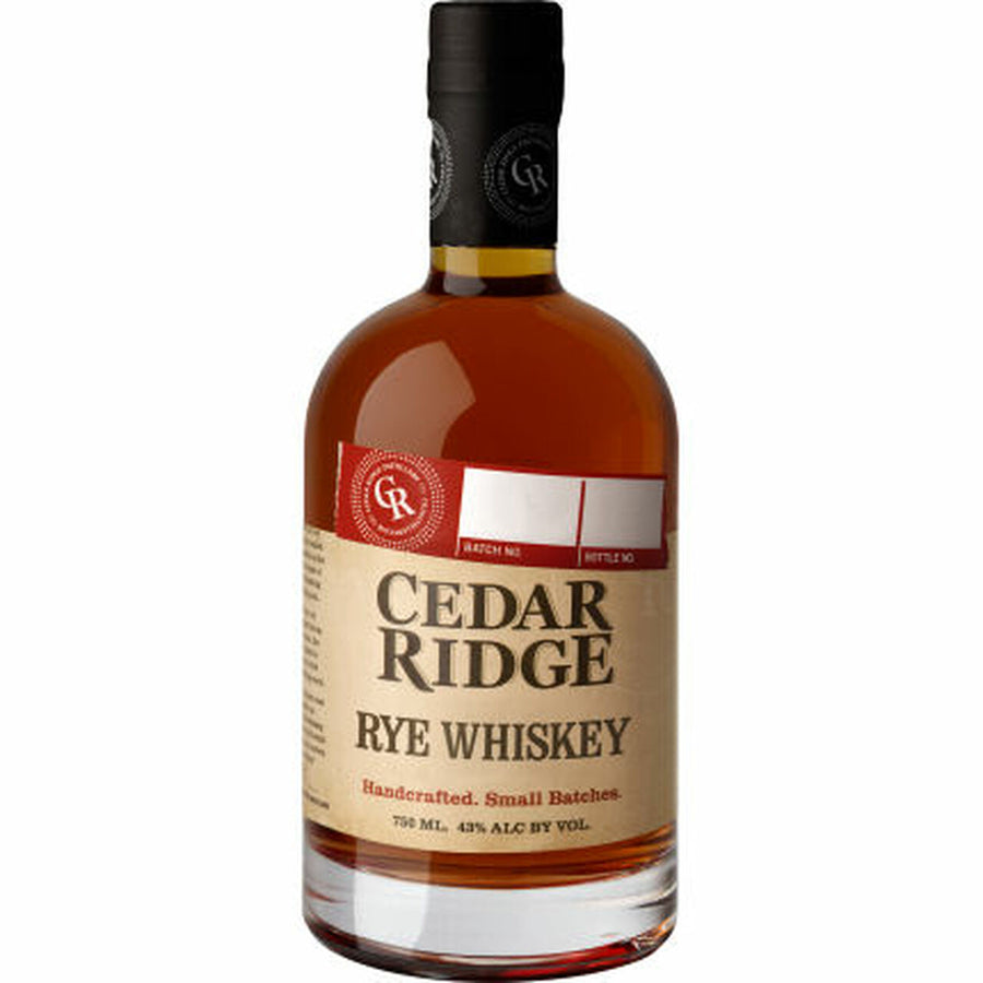 Cedar Ridge Rye Whiskey