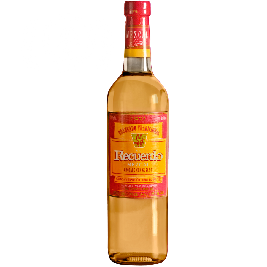 El Recuerdo Mezcal Abocado con Gusano 750 ml
