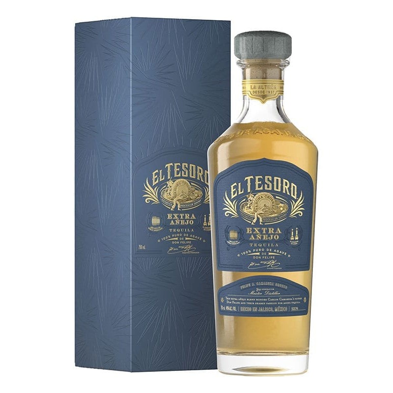 El Tesoro Extra Anejo Tequila 750ml