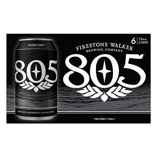 Firestone Walker Brewing Company 805 6-Pack (12 FL OZ Per Can)