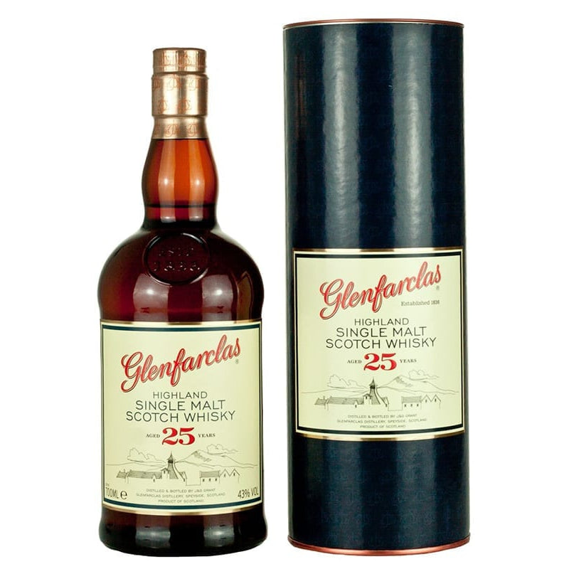 GLENFARCLAS 25 YEAR SINGLE MALT SCOTCH WHISKEY 750 Ml