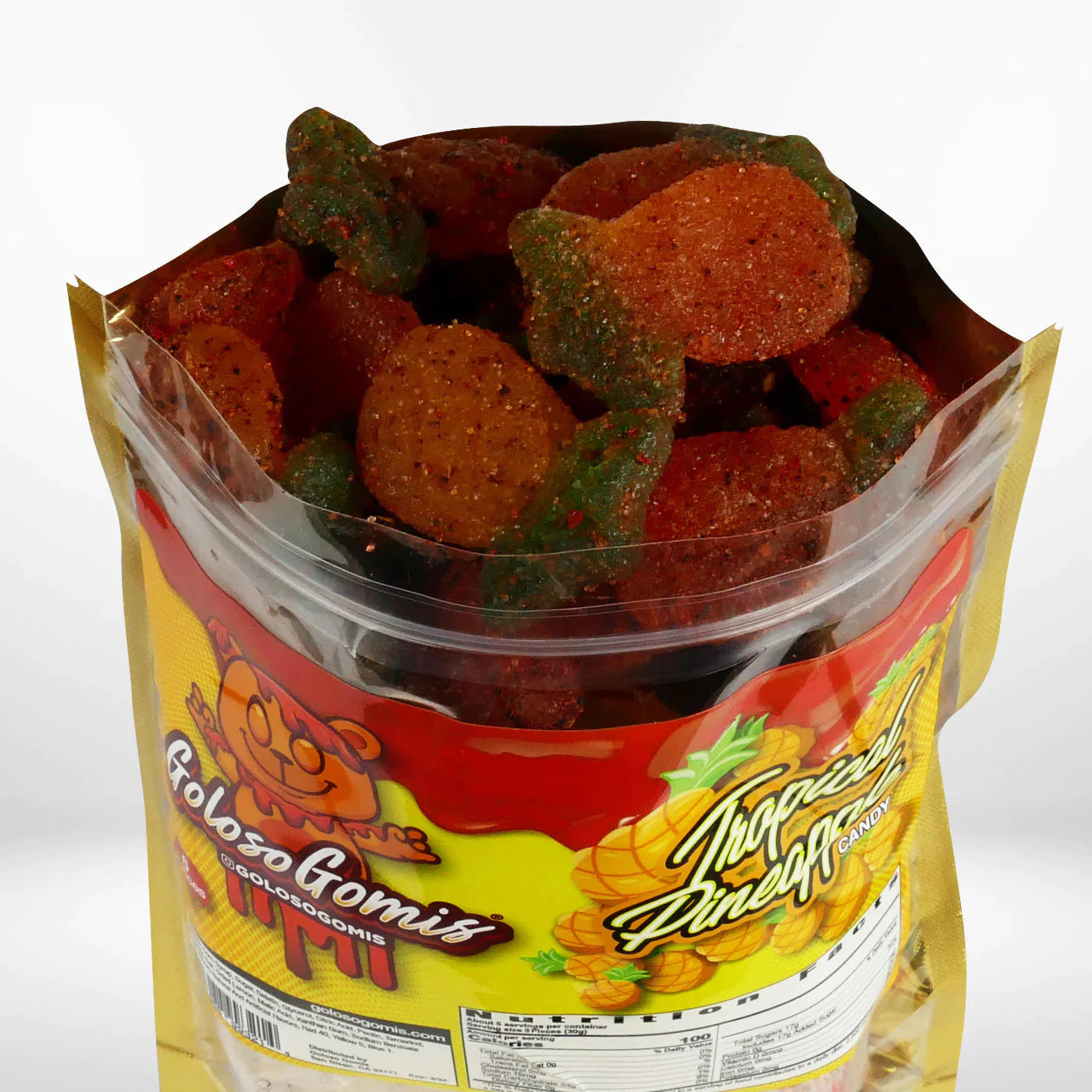 Goloso Gomis Tropical Pineapple Candy (6 Ounces)