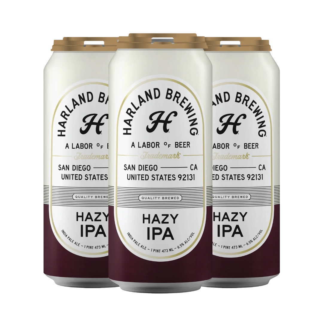 Harland Brewing Hazy IPA 4-Pack (16 FL OZ Per Can)