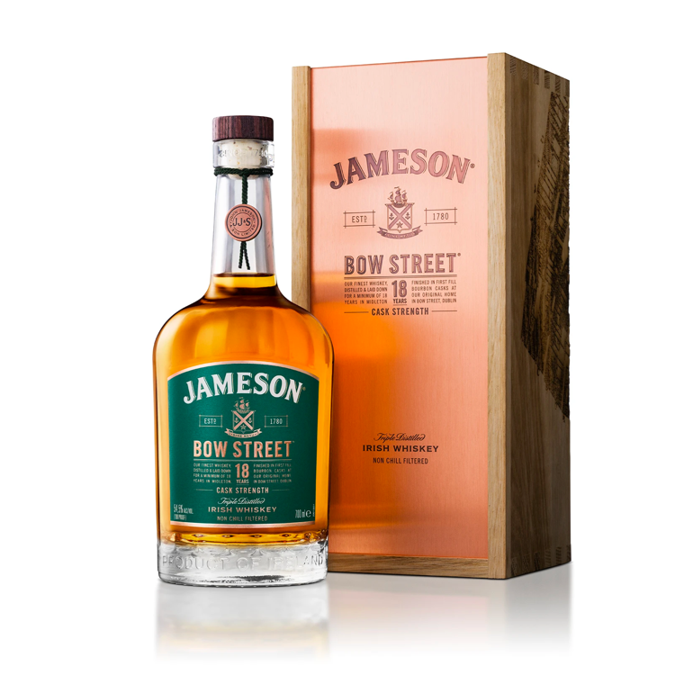 Jameson Bow Street Cask Strength 18 Year Irish Whiskey