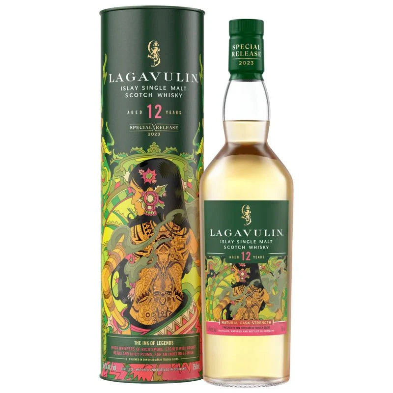 Lagavulin 12 Year Old 'The Ink of Legends' Special Release 2023 Single Malt Scotch Whisky 750 ml