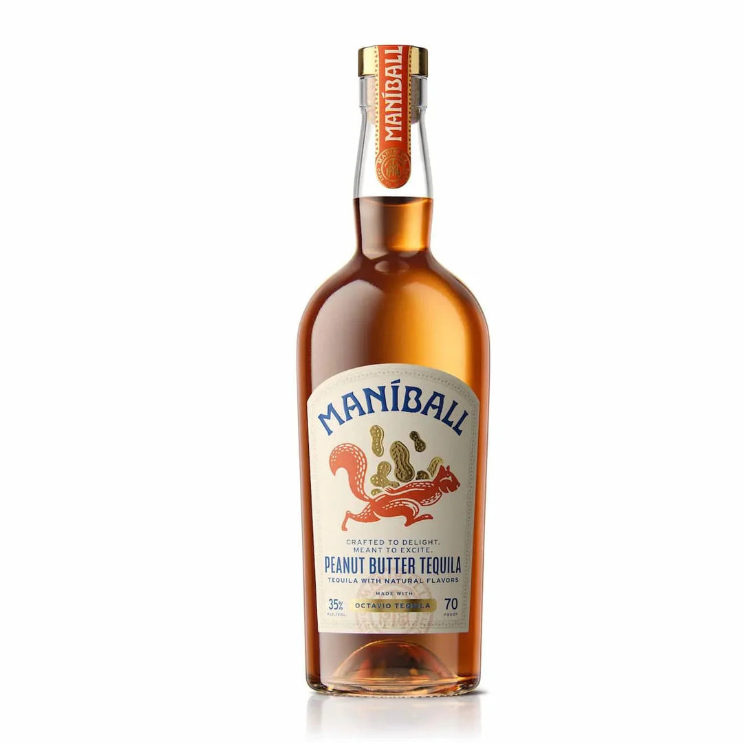 Maniball Peanut Butter Flavored Tequila - 750ml