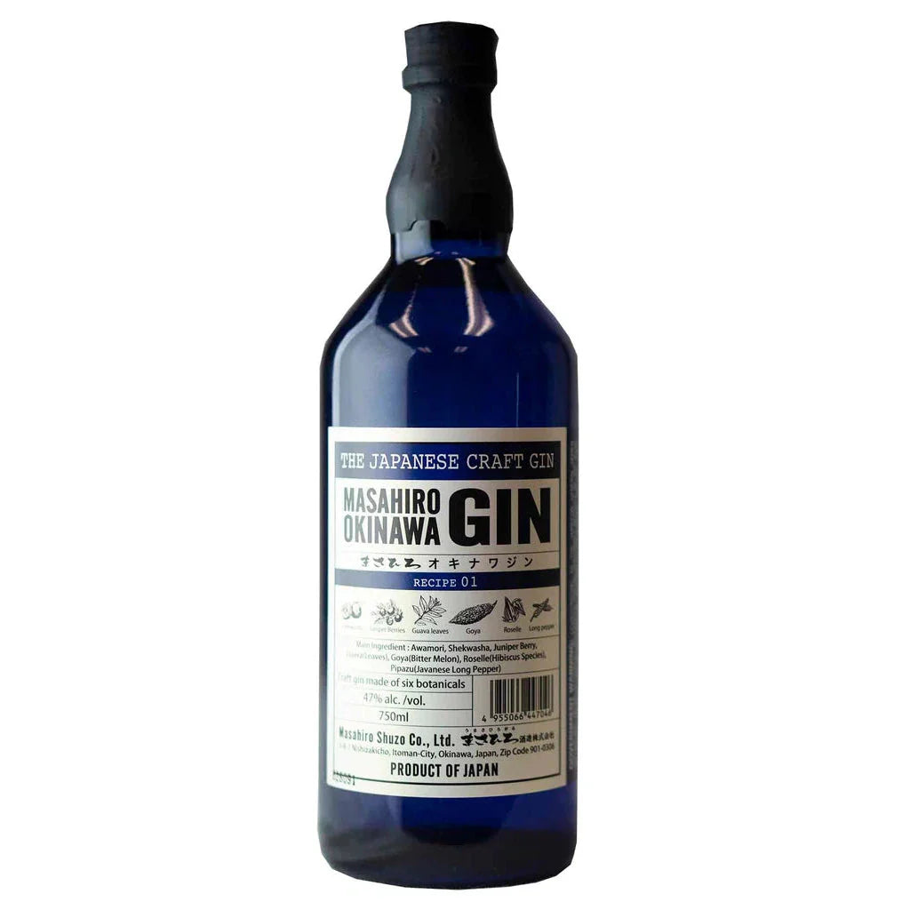 Masahiro Shuzo, Recipe #01 Masahiro Okinawa The Japanese Craft Gin 94 Proof 750ml