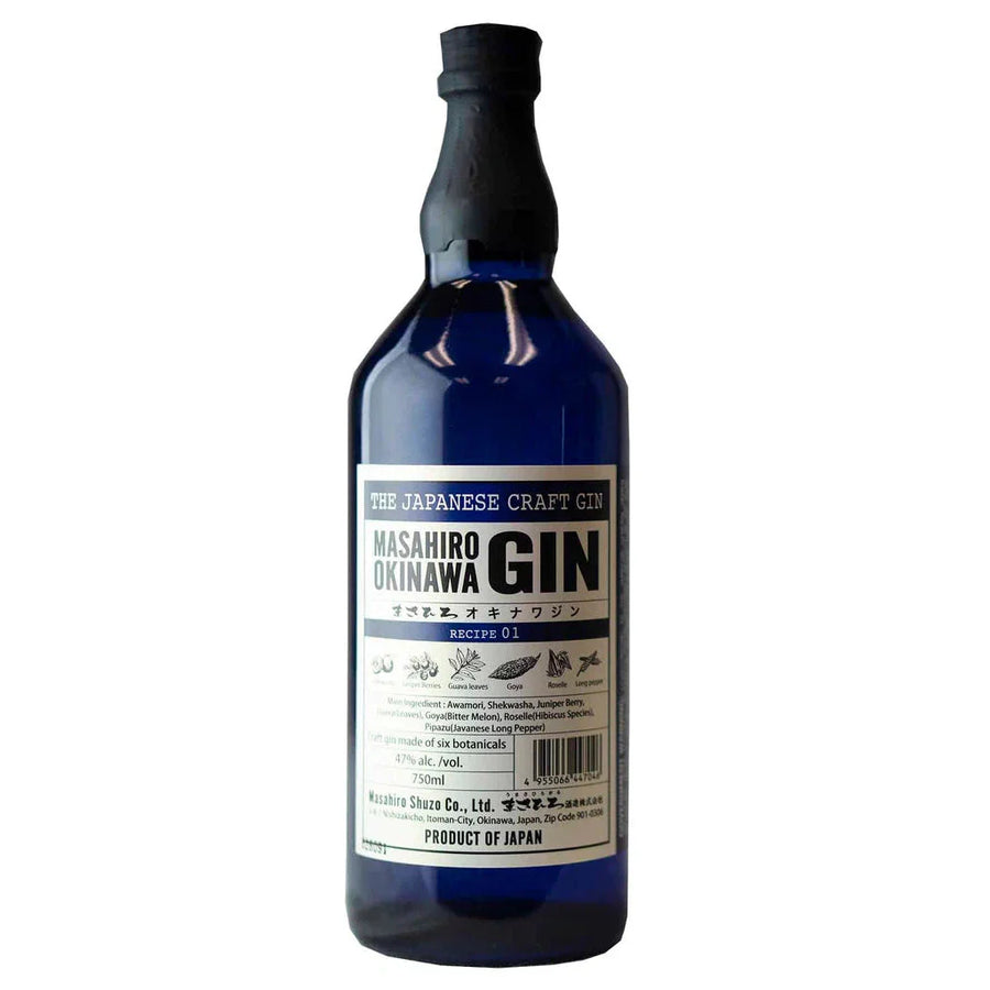 Masahiro Shuzo, Recipe #01 Masahiro Okinawa The Japanese Craft Gin 94 Proof 750ml