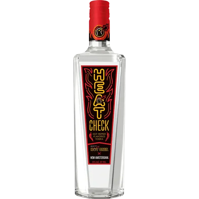 New Amsterdam Heat Check Hot Pepper Flavored Vodka 750 ml