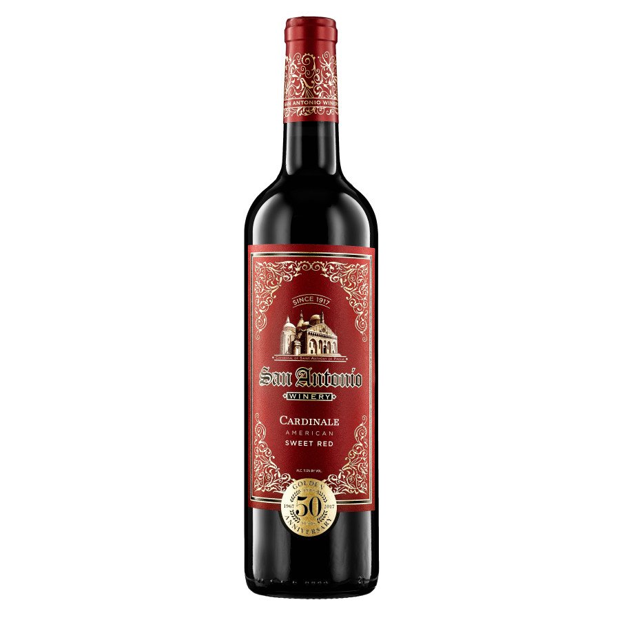 San Antonio Winery Cardinale American Sweet Red 750 ML