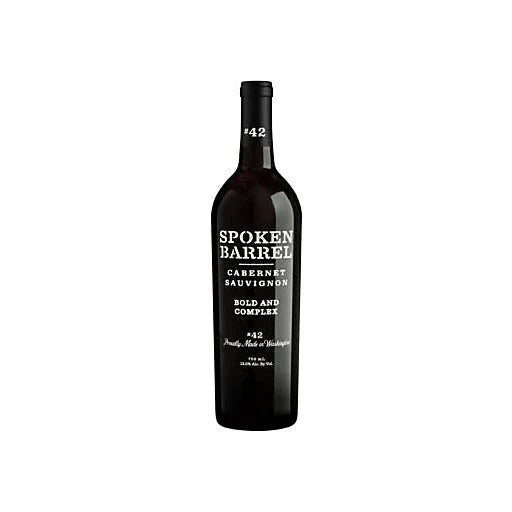 Spoken Barrel Cabernet Sauvignon Bold and Complex 750 ML