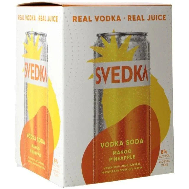 Svedka Vodka Soda Mango Pineapple 4-Pack
