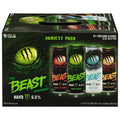 The Beast Unleashed Energy Drink, Hard, 12 Variety Pack