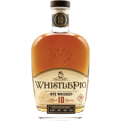 WhistlePig 10 Year Old Rye Whiskey 750ml