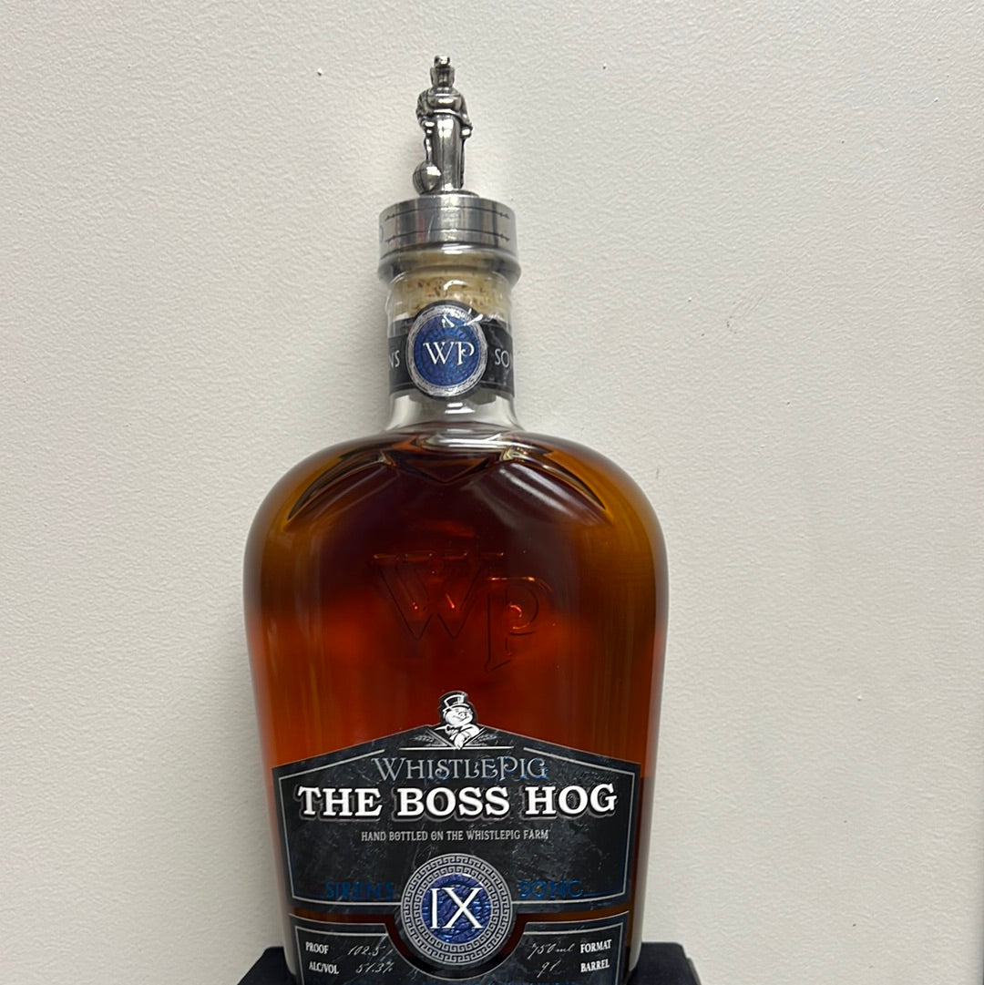 WhistlePig The Boss Hog lX Sirens Song Rye Whiskey 750ml